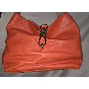 Dooney & Bourke Pebble Leather Logo Hobo